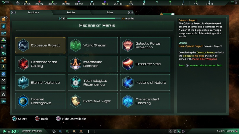 Дневник Stellaris: Console Edition №10 — Титаны и Колосс, изображение №5
