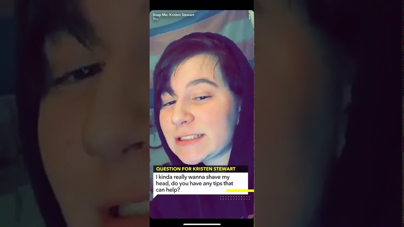 Kristen Stewart Snap Chat