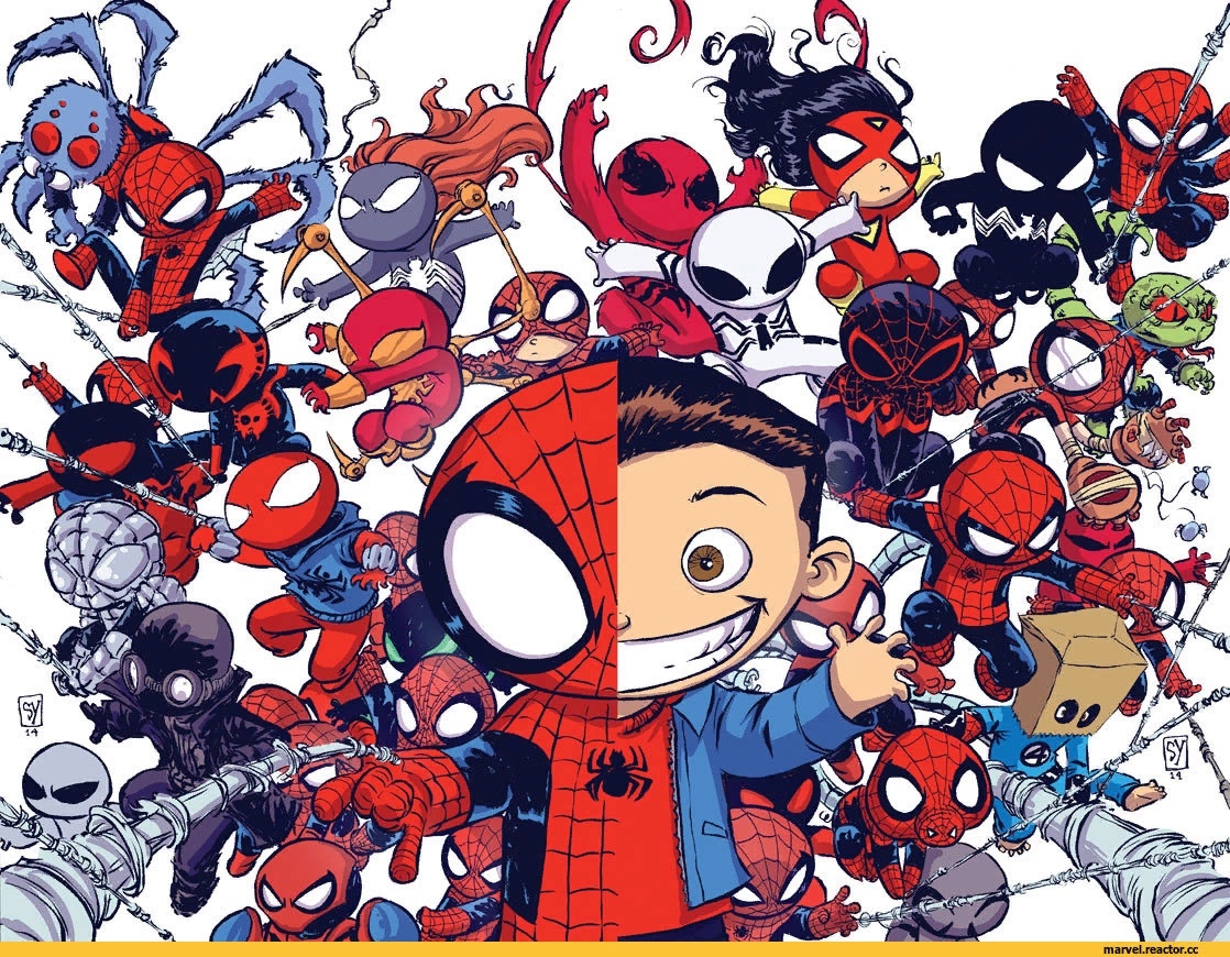 Marvel comics
Spider-Verse
Глобальное событие Marvel