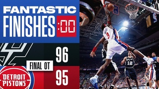 Final OT Spurs vs Pistons - 2005 NBA Finals