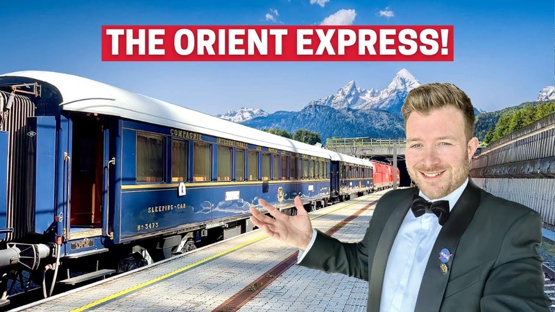 120hrs on Orient Express Luxury Sleeper Train, Paris