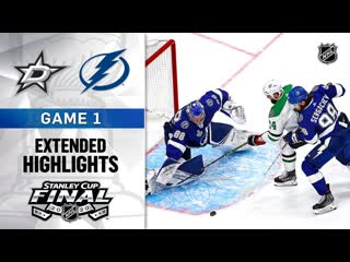 Dallas Stars vs Tampa Bay Lightning Cup Final, Gm1 Sep 19, 2020 HIGHLIGHTS HD