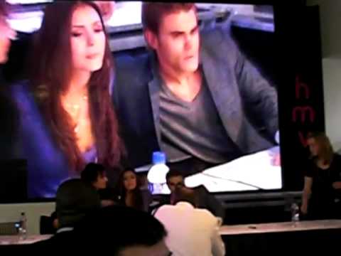 The Vampire Diaries cast HMV Oxford