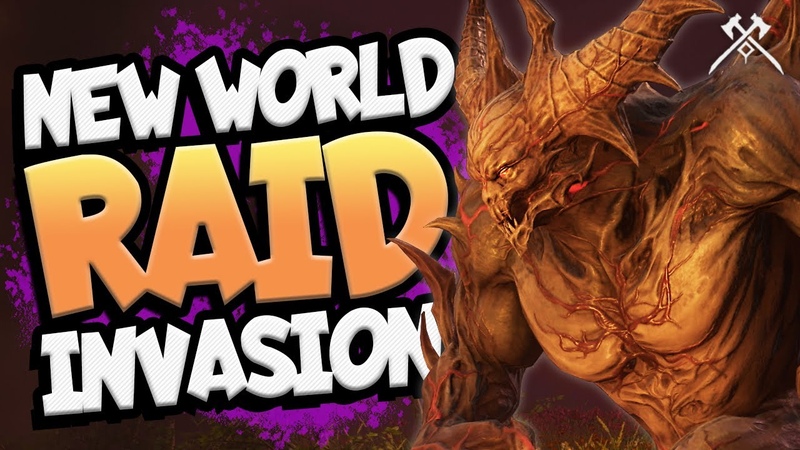 50 vs 5, 000 INVASION New World Raid Style