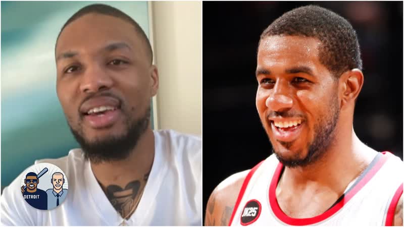 Damian Lillard calls for the Blazers to retire La Marcus Aldridges jersey, Jalen and