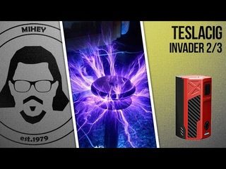 Teslacigs Invader 2/3 Powerful Mod. Молодцом, Тесла.