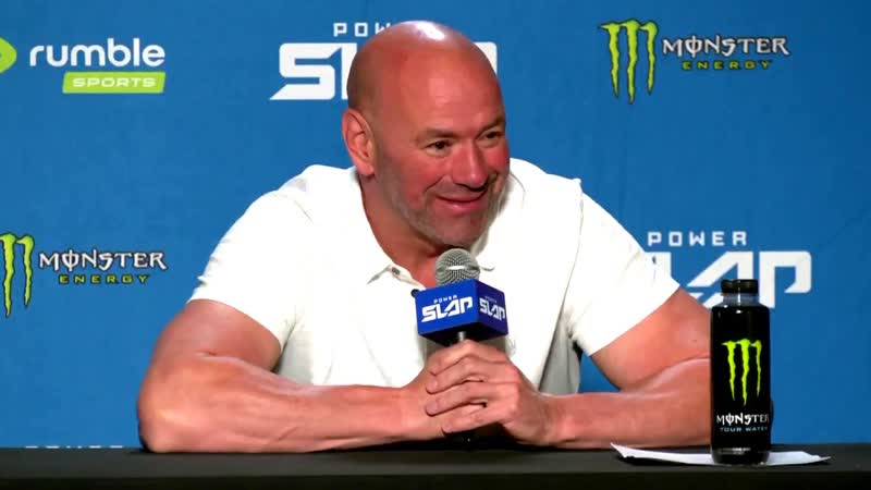 Dana White Post Match Press Conference, Power Slap