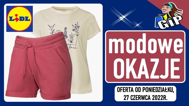 LIDL, Oferta od Poniedziałku , Moda