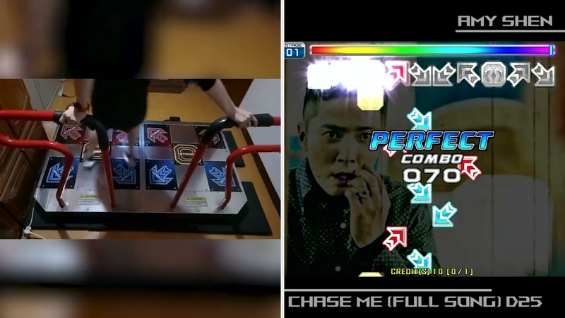 Chase Me ( Full Song) D25 Pump It Up prime2 PIU by Amy