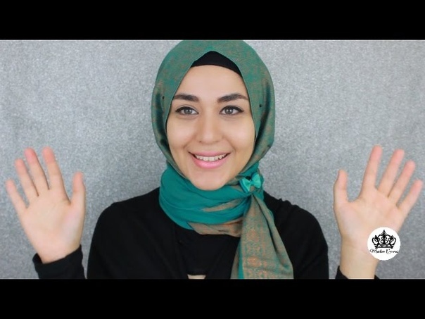 Hijab neck wrap tutorial, Muslim Queens by