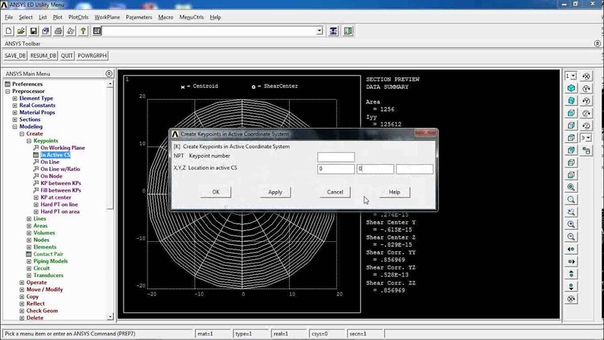 ANSYS Lesson 11: Beam Analysis with BEAM188