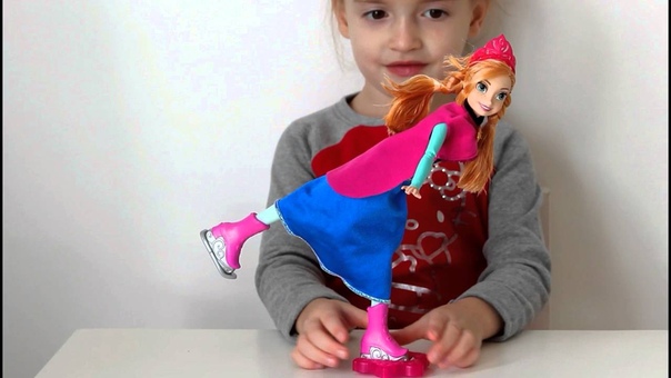 Bambola Anna Frozen. Игрушка Анна. Ice Skating Anna. Frozen. Disney