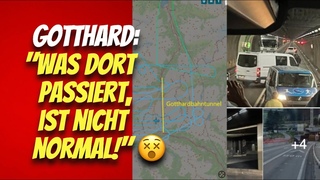 EIL ⚠️ Gotthard-Tunnel: Erst Parallelflug & nun Vollsperrung 😵