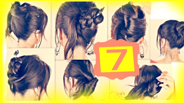 Seven 1 MINUTE HAIRSTYLES with JUST A PENCIL, Easy Updo Hairstyles for Long Medium