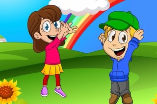 Jumping Exercise Song (Children's Music) by Morah Music (Cartoon Animation)