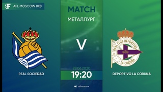 AFL20. Spain. Segunda. Day 3.  Real Sociedad -  Deportivo La Coruna
