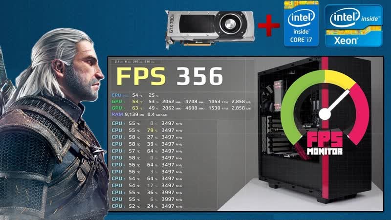 The Witcher 3 Next Gen, i7 4770 K vs Xeon E5 2650 v2, GTX 780 Ti 3