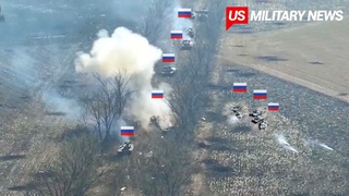 Horrifying Moments! How Ukrainian Troops Blow Up T-80s and Thousands of Other Russian Tanks