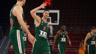 Luca Vildoza Highlights 15 Pts, 3 Ast vs Khimki Moscow