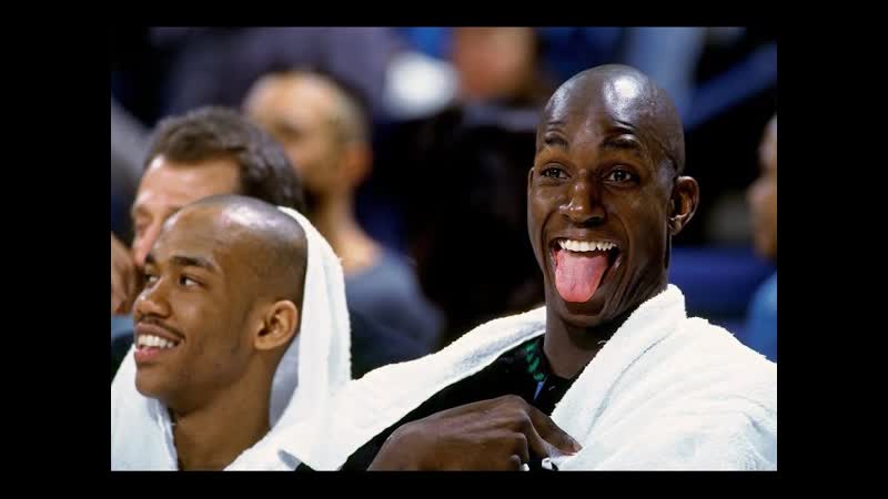 Kevin Garnett and Stephon Marbury in
