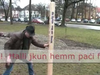 Paqe shtyllë. Kaliningrad 2009/03/13. Set në holandisht flotën.