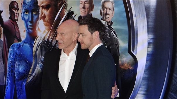 X Men X Perience: Patrick Stewart e James Mc Avoy no