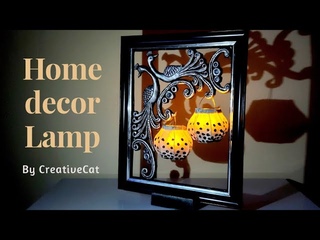 Lamp/Home decor/Decorative lights/Lantern/Art and craft/creativecat
