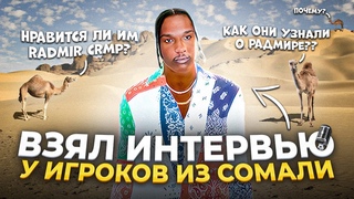 🐘 ВЗЯЛ ИНТЕРВЬЮ у СОМАЛИЙЦЕВ НА РАДМИР КРМП / ХАССЛ ОНЛАЙН! #radmir #hassleonline #самоли #интервью