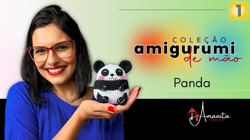amigurumi Pandinha 1, 2, Coleção amigurumi de
