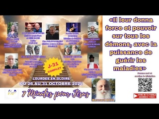 7 MINUTES POUR JESUS, IL LEUR DONNA FORCE ET POUVOIR SUR LES DEMONS ET SUR TOUTES MALADIES.