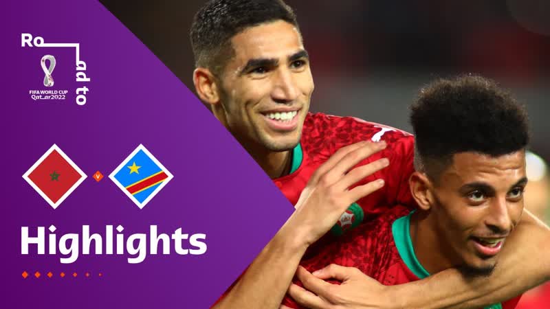 Morocco v Congo DR, FIFA World Cup Qatar 2022 Qualifier, Match