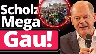 Direkt am Reichstag: Scholz Eklat bei “Demo gegen rechts“
