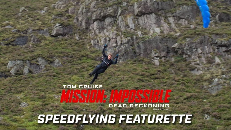 Mission: Impossible Dead Reckoning Part One, Speedflying Behind The Scenes Tom