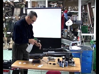 Обкатка и чистка нового нарезного оружия. Часть.  and testing of new high-precision rifle