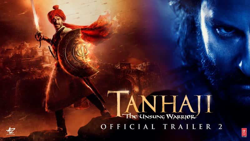 Tanhaji: The Unsung Warrior Official Trailer 2, Ajay D, Saif Ali K, Kajol, Om Raut, 10 Jan